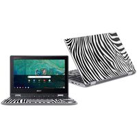 MightySkins Skin Compatible with Acer Chromebook Spin 11" CP311 - Black Zebra | Protective, Durable, and Unique Vinyl Decal wrap Cover | Easy to Apply, Remove, and Change Styles | Made in The USA