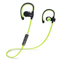 Bluetooth Headphones, Wireless Headphones SOWAK in Ear Wireless Bluetooth Earphones with Mic aptX Stereo Noise Cancelling Earbuds for Sports Running Gym (Green)