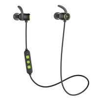 Tribit Bluetooth Earbuds with Microphone - Wireless Earbuds Running Headphones Crystal Clear Sound, Nano Coating Waterproof, Up to 10 Hrs Playtime - Sports Headphones with Magnetic Connection, Green