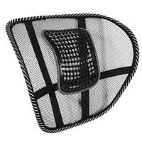 GXL Mesh Lumbar Back Support with Elastic Strap Relieve and Prevent Lower Back Pain Relief Sitting Posture Therapy for Home Office Car Travel