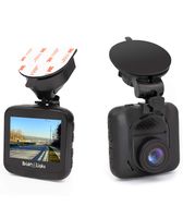 Brisk Links Dash Cam Full HD 1080P, Durable Low Profile Design, 156° Super Wide Viewing Angle, G-Sensor, Loop Recording, Super HDR, Motion Detection, with Bonus Multi Optional Mounts