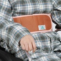 Effortsmy Elderly Belt Constrained Bands，Wheelchair Seat Safety Belt，Mesh Breathable Washable, Orange, m