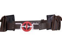 X Cosplay Men DP New Version Leather Belt with 6 pockets Costume Accessories