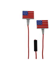 AUDIOLOGY AU-MSEP-AMF In-Ear Molded Stereo Earphones with Microphone for MP3 Players, iPods and iPhones (Multicolored)