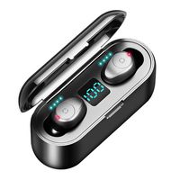 Bluetooth 5.0 Wireless Earbuds with LED Display Wireless Headset Charging Case TWS Stereo Headphones in-Ear Built-in Mic Earphones for Driving/Work/Running and More