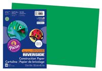 Riverside 3D Construction Paper, Green,  12"x18", 50 Sheets