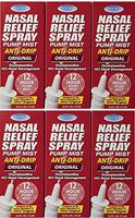 Assured Nasal Relief Spray, 12 Hour Pump Mist Oxymetazoline HCL, 0.5 fl. Oz (6 Pack)