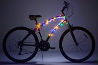 Brightz CosmicBrightz LED Bicycle Frame Light, Rainbow