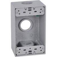 Master Electrician FSB75-3 Weatherproof 1 Gang Rectangular Outlet Box
