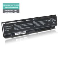 Laptop Battery for Toshiba Satellite PA5024U-1BRS C55 C55-A C55T C55D C845 C850 C875 C875D C855 C855D L845 L850 L855 L875 P850 P855 P875 S855 S875 PA5109U-1BRS PA5023U-1BRS PA5026U-1BRS PABAS260