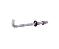Grip Rite Prime Guard 5812AB25 Grip Rite BRIGHT Finished Anchor Bolt with Nut and Round SAE Washer 5/8-inch by 12-inch 25 per box