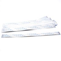 Antrader Flexible Flat Cable A-Type FFC 20CM 1MM Pitch 12 Pin Same Sides Contact 24pcs