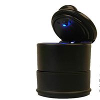 Car Ashtray LED Cigarette Smoke Cigar Cendrier Ashtray Cenicero Cinzeiro Ceniceros Asbak Ash Cylinder Cup Holder
