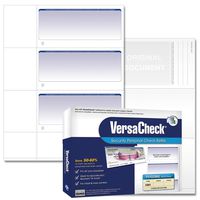 VersaCheck Security Personal Check Refills: Form #3001 Personal Wallet - Blue - Graduated - 250 Sheets