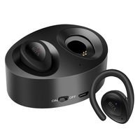 VJJB Bluetooth Headphones, TWS K2 Mini Twins Stereo Wireless Earbuds, Mini Cordfree Invisible Earphones Bluetooth 4.1 Wireless Headsets with Portable Charging Case for iPhone Samsung Smartphones