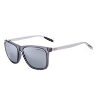 MERRY'S Unisex Polarized Aluminum Sunglasses Vintage Sun Glasses For Men/Women S8286 (Silver, 56)