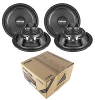 (4) PRV Audio 6MB250-NDY 6" Neodymium Mid bass Range Loud Speaker 8-ohm 1000W 2 Pair