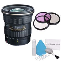 Tokina 11-20mm f/2.8 at-X PRO DX Lens Canon EF (International Model) +Deluxe Cleaning Kit + 82mm 3 Piece Filter Kit