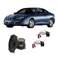 Compatible with Pontiac Sunfire 2000-2005 Front Door Factory Replacement Harmony HA-R46 Speakers