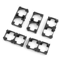 ZRM&E 20pcs 26650 Lithium Battery Double Bracket Holder for DIY Battery Pack Bracket Holder