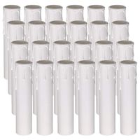 Skelang 24 Pcs 4" Tall Candle Socket Covers Candle Covers Sleeves Fit to Most Chandeliers, Chandeliers Base, Chandelier Covers