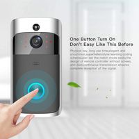 sandinged Home Wireless Remote Monitoring Real-Time Two-Way Talk Video Doorbell Remote Home Monitoring Systems
