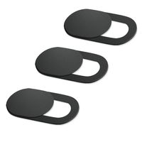 Webcam Cover 0.03 inch Ultra Thin (3 Pack), Nano Shield Web Camera Cover for Laptop, Desktop, PC, Macboook Pro, iMac, Mac Mini, Computer, Smartphone