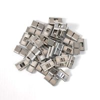 FireFold Wiring Block Bridge Clips - Keep Your Telecom Wiring Well Managed - 50 Pack - Simplify to Install and Eliminate Jumper - Reusable for User Convenience