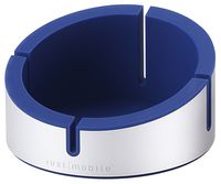 Just Mobile AluCup Grande Deluxe Desktop Stand Charger for iPhones - Retail Packaging - Blue