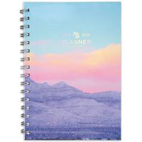 Matt Crump 2019-2020 Academic Year Weekly & Monthly Planner, Small, 5-1/2" x 8-1/2", Desert Mountain Sunset (MC101M-200A)