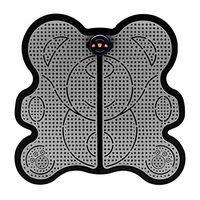 FACAI Foot Massager, EMS Folding Portable Electric Massage Mat, Electronic Muscle Stimulatior Feet Massage, USB Rechargeable with 1~15 Intensity Levels, Multiple Colour, with Remote Control