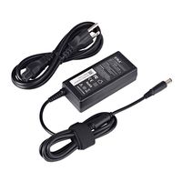 SRUI 65W 19.5V 3.34A AC Adapter Charger Replacement for DELL INSPIRON 15 5537 5547 7537 3537 PA-12 LA65NS2-01 098R6C 98R6C 06TMIC Tip Size 7.45.0mm with Power Cord