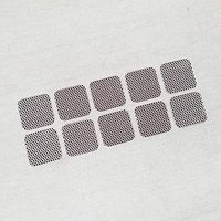 Rounded Square Match Strikers 1.50" - Honeycomb Pattern