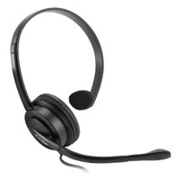 Cellet EP35OP Premium Mono 3.5mm Hands-Free Headset with Boom Microphone- 5ft long wire -Universal compatibility including Apple iPhone, Samsung, PC, LG, Huawei, HTC, LG, ZTE, Blackberry and many more