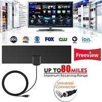 RONSHIN Phone Accessories,Indoor Free TV Surf Radius Antena Digital HDTV Cable TV Fox Antenna DVB-T/T2 VHF UHF TVSurf Antenas Receiver