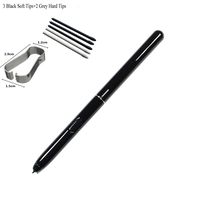 DEMAT Replacement Touch Stylus S Pen Pointer Pen for Galaxy Tab S4 10.5" SM-T830 SM-T835 EJ-PT830B EJ-PT830BBEGUJ Black +Replace Tips/Nibs