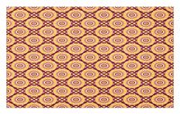 GugeABCmat Indoor Floor Mats,Psychedelic Crescent Moon Over Colorful Gradient Blended Color Mediation Motif,Carpets Bedroom Rugs Decorative 47" W X 31" L,Multicolor