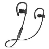 Bluetooth Headphones, Wireless Headphones SOWAK in Ear Wireless Bluetooth Earphones aptX Stereo Sweatproof Earbuds for Sports Running Gym with Mic -Black