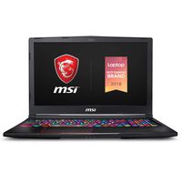 MSI GE63 Raider RGB-052 Premium Gaming and Business Laptop (Intel i7-8750H, 16GB RAM, 1TB HDD + 512GB Sata SSD, 15.6" FHD 1920x1080 IPS Display, NVIDIA RTX 2070, RGB Front Cover Keyboard, Win 10 Pro)