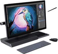 Lenovo Yoga A940 27" AIO 2TB SSD + 2TB Hard Drive 32GB RAM (Intel Core i7-8700k - Turbo 4.70GHz, 32 GB RAM, 2 TB SSD + 2 TB HD, 27" 4K Touch Display, Win 10) Desktop All in One PC Computer A940-27ICB