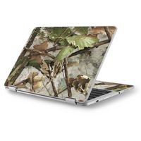 Skin Decal for Asus Chromebook 12.5" Flip C302CA Laptop Vinyl Wrap/tree camo real oak