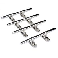 Thorn Dock Cleat Marine Stainless Steel Open Base (5-in,4-Pack)