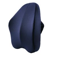 AKNHD Memory Foam Seat Cushion Back Support Office Chair Lumbar Pillow Lower Sciatica Sitting Desk Stadium Seats for Car Office (Curved(Pillow))