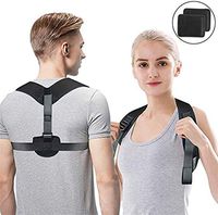 Zxwzzz Adjustable Posture Corrector for Men and Women, Shoulder Posture Support for Back Pain Relief,Slouching, Hunching, Bad Posture