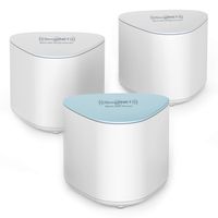 SimpliNET2 Whole Home AC2100 Mesh WiFi System with Firewall Network Defense, 3-Pack (1 Router + 2 Extenders)