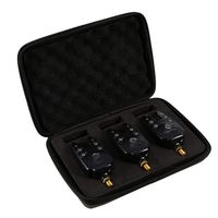 3pcs/Box Wireless Digital Fishing Alarm Set, Sensitive LED Swingers Alarm Sound Fish Bite Bell for Fishing