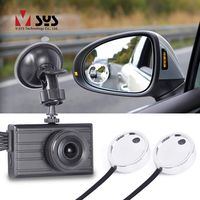 VSYSTO Dash Cam DVR System 1080P Front & Side View Blind Spot Waterproof Lens,Night Vision,G-Sensor Camera for Car/Bus/Trailer/RV/Truck