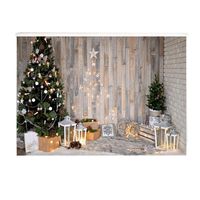 Kaimu Portable Print Christmas Style Collapsible Photography Background For Shooting Party Games & Activities