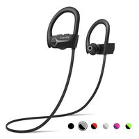 Bluetooth Headphones, Letsfit Wireless Headphones IPX7 Waterproof 15-Hour Playtime, Noise Cancelling HiFi Stereo Headset, Wireless Running Headphones Bluetooth Earbuds for Sports, Workout, Gym