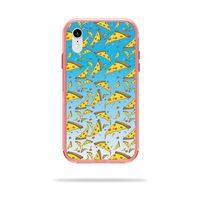 MightySkins Skin Compatible with LifeProof SLAM iPhone XR Case - Raining Pizza | Protective, Durable, and Unique Vinyl Decal wrap Cover | Easy to Apply, Remove, and Change Styles | Made in The USA